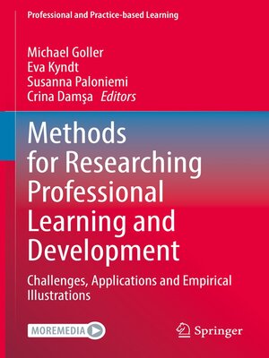 cover image of Methods for Researching Professional Learning and Development